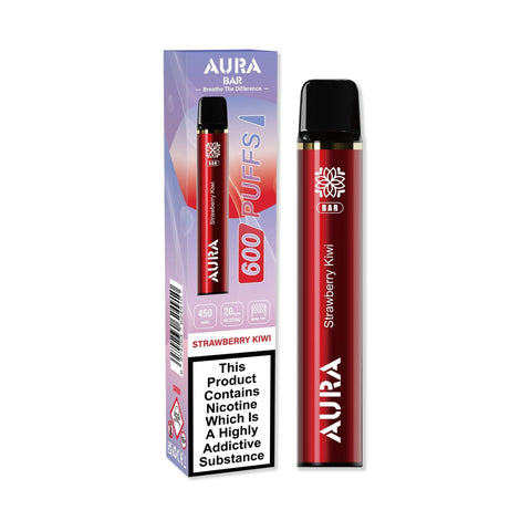 Aura Bar 600 Puffs Disposbale Vape - Pack of 10 Vape Club UK