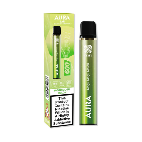 Aura Bar 600 Puffs Disposbale Vape - Pack of 10 Vape Club UK