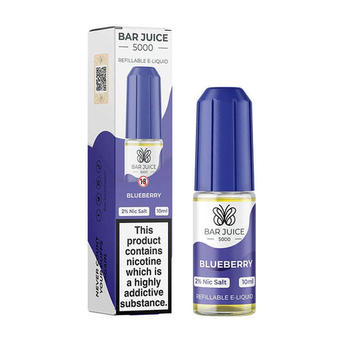 Bar Juice 5000 10ml Nic Salts E-liquids Box of 10 vapeclubuk.co.uk