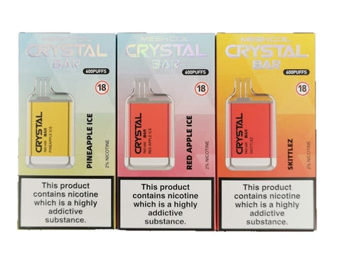 Bloody Mary TBO Crystal Bar 600 Disposable Vape Pack of 10 Vape Club UK