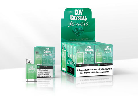 COV Crystal Jewels 600 Puff Disposable Vape Pod-Pack of 10 vapeclubuk.co.uk