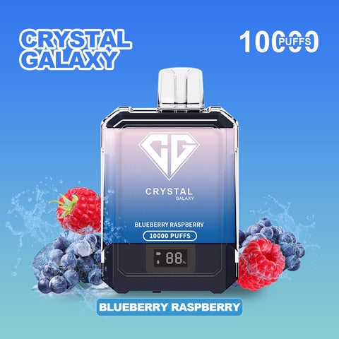 Crystal Galaxy 10000 Puffs Disposable Vape Pod Box of 10 vapeclubuk.co.uk