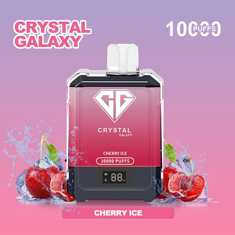 Crystal Galaxy 10000 Puffs Disposable Vape Pod Box of 10 vapeclubuk.co.uk