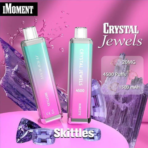 Crystal Jewels 4500 Disposable Vape Pack of 10 Vape Club UK