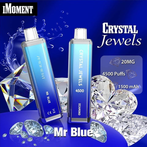 Crystal Jewels 4500 Disposable Vape Pack of 10 Vape Club UK