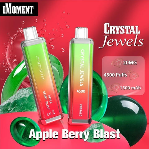 Crystal Jewels 4500 Disposable Vape Pack of 10 Vape Club UK