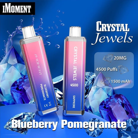 Crystal Jewels 4500 Disposable Vape Pack of 10 Vape Club UK