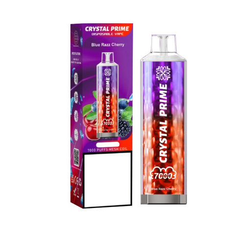 Crystal Prime 7000 Puffs Disposable Vape (Pack of 10) Vape Club UK