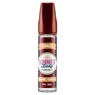 Dinner Lady Tobacco 50ml Shortfill vapeclubuk.co.uk