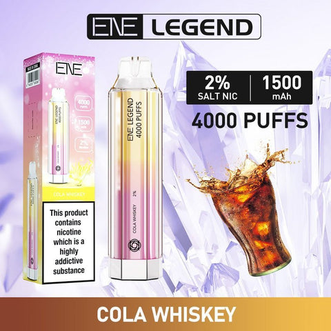 ENE Crystal Legend 4000 Disposable Vape Puff Bar Device vapeclubuk.co.uk