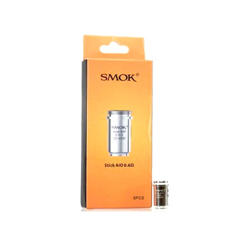 Genuine Smok Stick AIO Coils 0.6 ohms | 5 Pack vapeclubuk.co.uk