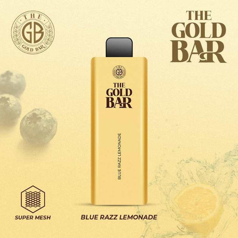 Gold Bar 4500 Disposable Vape Puff Bar Box of 10 vapeclubuk.co.uk