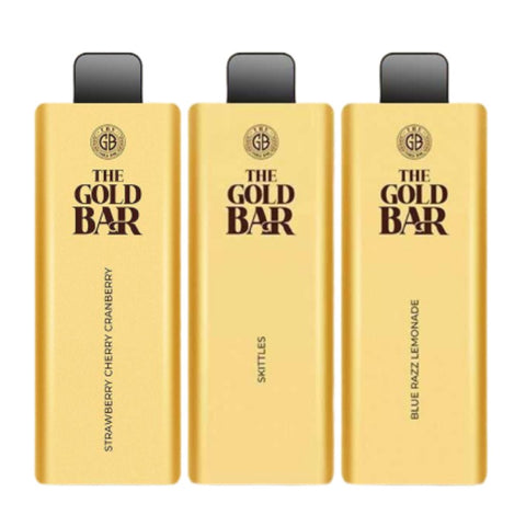 Gold Bar 4500 Disposable Vape Puff Bar Box of 10 vapeclubuk.co.uk