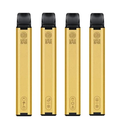 Gold Bar 600 Disposable Vape Pod Puff Bar Pod vapeclubuk.co.uk