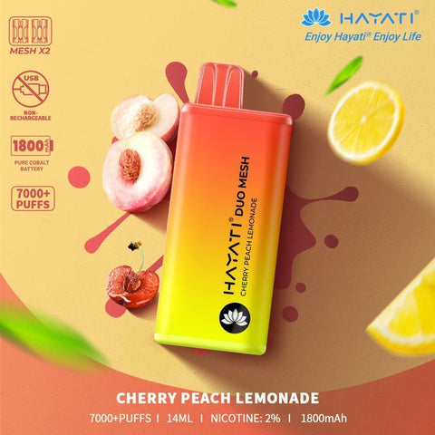 Hayati Duo Mesh 7000 Puffs Disposable Vape Vape Club UK