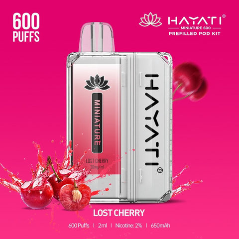 Hayati Miniature 600 Prefilled Pod Kit vapeclubuk.co.uk