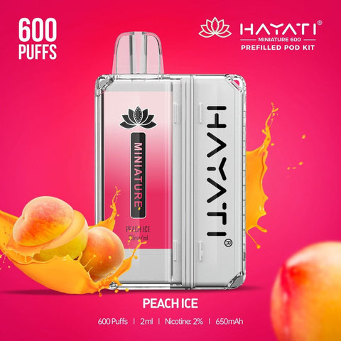 Hayati Miniature 600 Prefilled Pod Kit vapeclubuk.co.uk