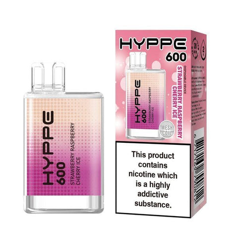 Hyppe 600 Crystal Disposable Vape Puff Pod - Box of 10 vapeclubuk.co.uk