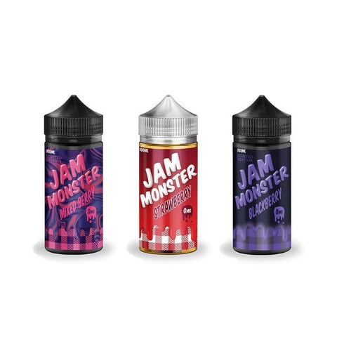 Jam Monster 100ml Shortfill vapeclubuk.co.uk