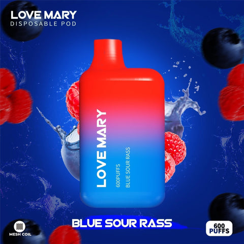 Love Mary 600 Disposable Vape Puff Pod Device vapeclubuk.co.uk