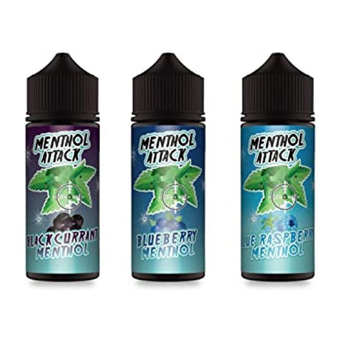 Menthol Attack 100ML Shortfill vapeclubuk.co.uk