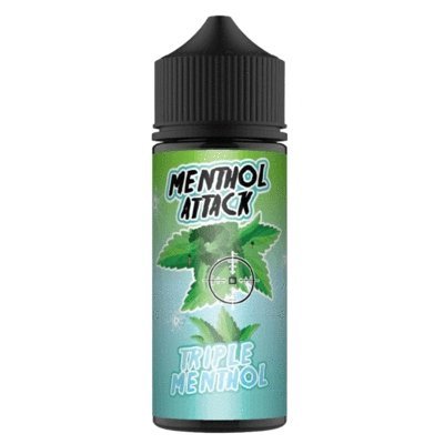 Menthol Attack 100ML Shortfill vapeclubuk.co.uk