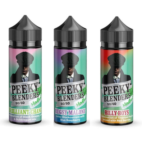 Peeky Blenders Menthol 100ML Shortfill vapeclubuk.co.uk