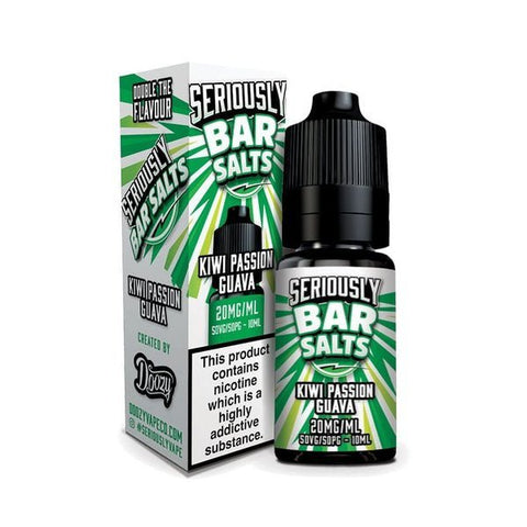 Seriously Bar Salt 10ml E-liquids Nic Salts - Box of 10 vapeclubuk.co.uk