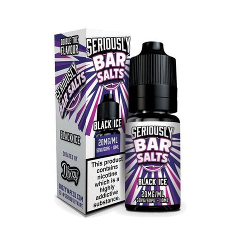 Seriously Bar Salt 10ml E-liquids Nic Salts - Box of 10 vapeclubuk.co.uk