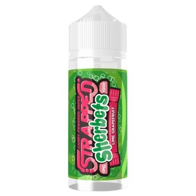 Strapped Sherbets 100ML Shortfill vapeclubuk.co.uk