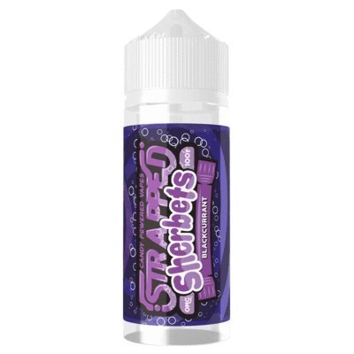 Strapped Sherbets 100ML Shortfill vapeclubuk.co.uk