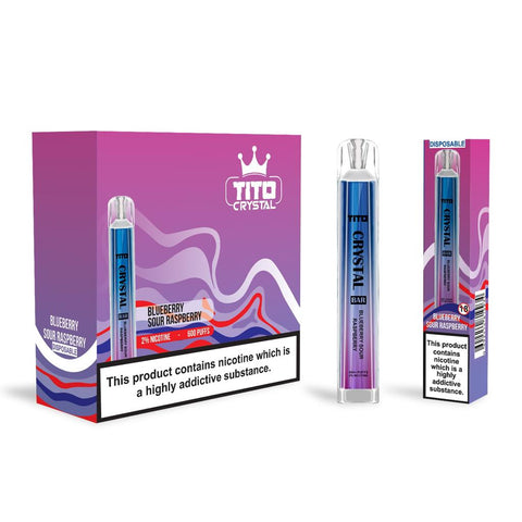 Tito Crystal 600 Disposable Vape Pod vapeclubuk.co.uk