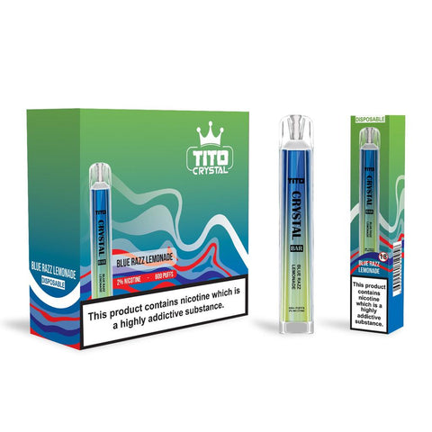 Tito Crystal 600 Disposable Vape Pod vapeclubuk.co.uk