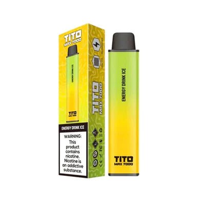 Tito Max 7000 Disposable Vape Pod Device vapeclubuk.co.uk