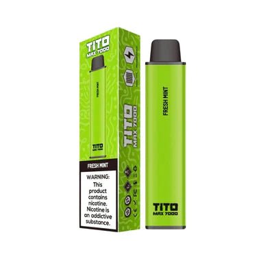 Tito Max 7000 Disposable Vape Pod Device vapeclubuk.co.uk