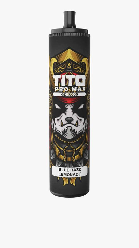 Tito Pro Max GD 10000 Disposable Vape Pod Pen Box of 10 vapeclubuk.co.uk