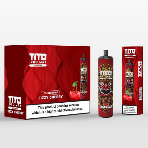 Tito Pro Max GD 10000 Disposable Vape Pod Pen Box of 10 vapeclubuk.co.uk