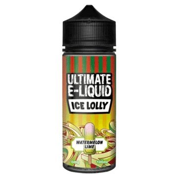 Ultimate E-Liquid Ice Lolly 100ML Shortfill vapeclubuk.co.uk