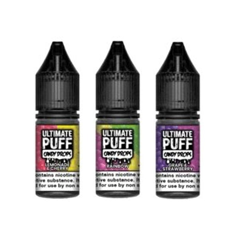 Ultimate Puff 50/50 Candy Drops 10ML Shortfill vapeclubuk.co.uk