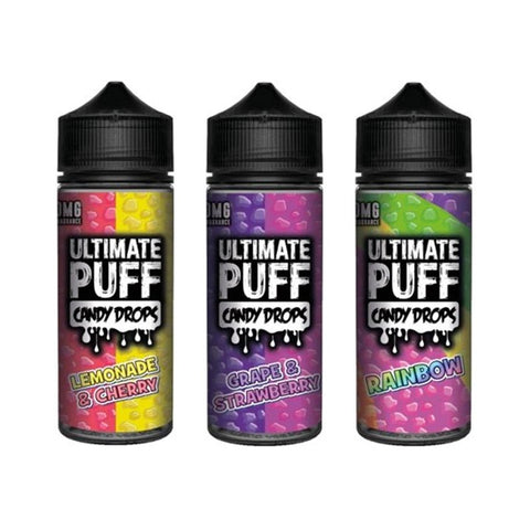 Ultimate Puff Candy Drops 100ML Shortfill vapeclubuk.co.uk