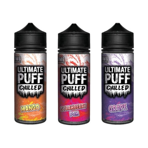 Ultimate Puff Chilled 100ML Shortfill vapeclubuk.co.uk