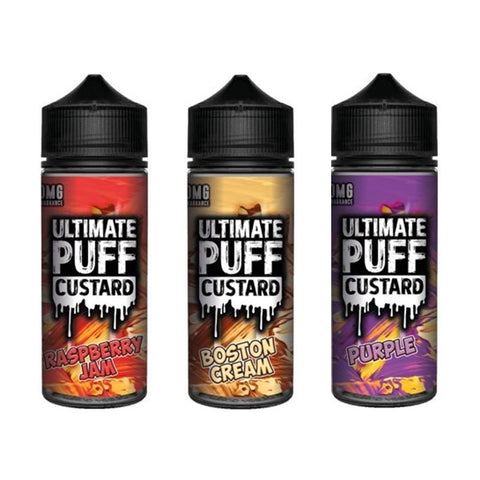 Ultimate Puff Custard 100ML Shortfill vapeclubuk.co.uk