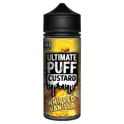 Ultimate Puff Custard 100ML Shortfill vapeclubuk.co.uk