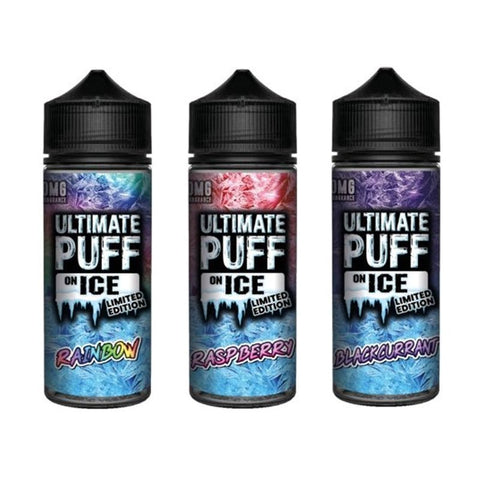 Ultimate Puff On Ice 100ML Shortfill vapeclubuk.co.uk