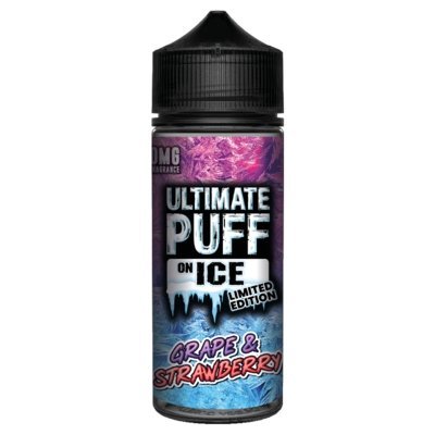 Ultimate Puff On Ice 100ML Shortfill vapeclubuk.co.uk