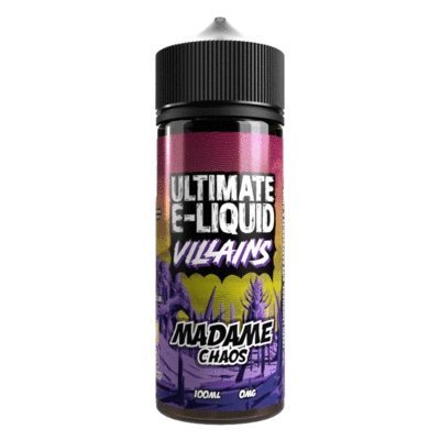 Ultimate Puff Villains 100ML Shortfill vapeclubuk.co.uk